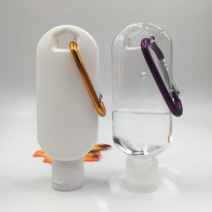 Colorido llavero vacío tamaño de viaje 30ml 60ml botellas de Spray botella colorida mosquetón soporte gancho por Domestar - Product Image 6