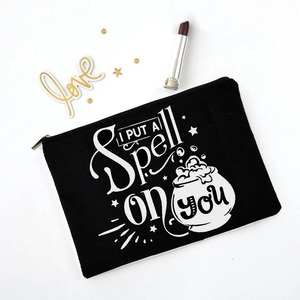 Pochette à cosmétiques imprimée Witch Moon, organiseur <span class=keywords><strong>de</strong></span> <span class=keywords><strong>maquillage</strong></span> Granddaughters of the Witches, pochette à fermeture éclair Witchy, cadeau - Product Image 5