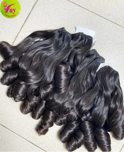 Cabello Humano de Donante Único de 20 Pulgadas, Cabello Fumi con Cutícula Alineada, con Doble Trama Cosida a Máquina, Cabello al por Mayor - Product Image 1