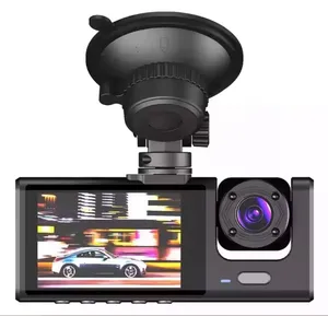 3 Camera Vooraan Auto Achterauto In 1080P C309 Breed Scala Van Carrière 3 Manier Opname Ondersteuning Wifi Connect Dash Cam Auto