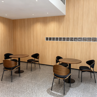 Table basse et ensemble de chaises chaise de loisirs Bar Restaurant meubles Restaurant sièges café Table à manger ensemble de chaises pour centre commercial