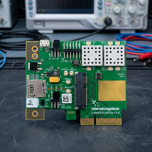 CS-LIME-31 Lime Microsystems Tarjeta Adaptadora PCIe X4 XTRX, Herramientas de Desarrollo WiFi de Tamaño Completo, Módulo de Conectores de E/S Front-End RF - Product Image 3