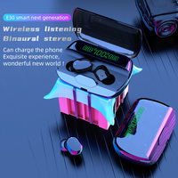 Mini auriculares TWS inalámbricos IPX7, cascos E30 deportivos para videojuegos, estéreo, música, 5,0, envío gratis