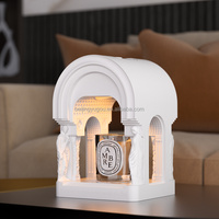 Brûleur à cire en ciment artisanal de haute qualité, nouveau, personnalisé, électrique, chauffe-cire en béton, lampe à bougie