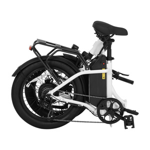 Bicicleta Eléctrica Urbana DYU C9 de 20 Pulgadas con Neumáticos Anchos de Largo Alcance, Motor Trasero de 250W, 7 Velocidades, 36V, Cuadro de Acero, Plegable - Product Image 6