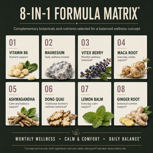 Fórmula Líquida para el Equilibrio Femenino OEM 50ml, Complejo de Bayas de Vitex con <span class=keywords><strong>Citrato</strong></span> de <span class=keywords><strong>Magnesio</strong></span> para el Bienestar Hormonal, ODM a Granel - Product Image 4