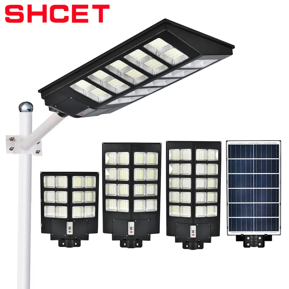 Highway felicity integrated solar panels led street light all in one 300watt 400w 500w with remote control system outdoor