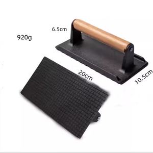 Prensa para Carne de Hierro Fundido para Barbacoa, Juego de Prensas para Carne, Prensa para Tocino, Prensa para Hamburguesas de Hierro Fundido - Product Image 4