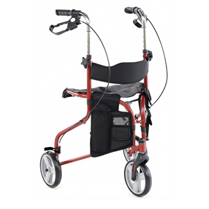 Tri Rollator Walker pliable en usine OEM avec siège et chaises Scooter pour handicapés - Product Image 1