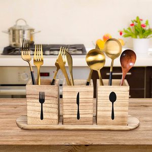 Boîtes <span class=keywords><strong>de</strong></span> rangement <span class=keywords><strong>de</strong></span> <span class=keywords><strong>cuisine</strong></span> en bois multifonctions personnalisées <span class=keywords><strong>Ustensiles</strong></span> <span class=keywords><strong>de</strong></span> table <span class=keywords><strong>de</strong></span> couleur moderne - Product Image 1