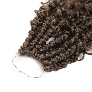 Extensions de <span class=keywords><strong>cheveux</strong></span> synthétiques Afro Passion Twist 20 pouces, ondulées, style Boho Bomb, pré-torsadées pour tresses au crochet - Product Image 5