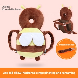Michley commande en gros bébé nouveauté logo personnalisé animal en peluche-double fonction Protection contre les chutes et oreiller positionneur de sommeil - Product Image 3