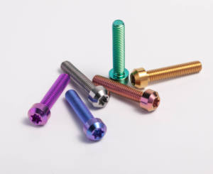 Baut Paduan <span class=keywords><strong>Titanium</strong></span> Berkualitas Tinggi M10 Baut Hexagonal Baja dengan Finishing Polos Berlekuk Sekrup Kepala Silinder untuk Sepeda Motor DIN Gr5 M3 M4 - Product Image 5