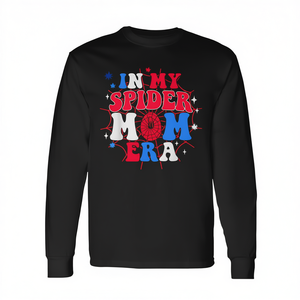 Camiseta de manga larga In My Spider Mom Era, camiseta familiar a juego para cumpleaños - Product Image 2