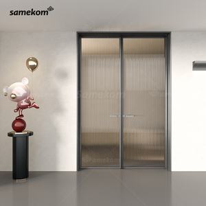 <span class=keywords><strong>Porte</strong></span> coupe-feu en <span class=keywords><strong>verre</strong></span> 45 min <span class=keywords><strong>porte</strong></span> intérieure matériaux de construction tuiles portes de sécurité - Product Image 1