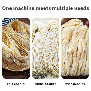 Nouvelle machine commerciale à pâtes en acier inoxydable GRM-130 1500W 380V/50Hz, épaisseur réglable, automatique, pour pâtes fraîches et farine de boulangerie - Product Image 3
