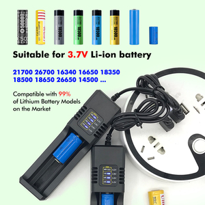 <span class=keywords><strong>Chargeur</strong></span> de batterie universel 1 2 <span class=keywords><strong>4</strong></span> emplacements <span class=keywords><strong>Chargeur</strong></span> de batterie au lithium USB <span class=keywords><strong>Chargeur</strong></span> de batterie au lithium-ion pour 21700 18650 18500 16340 - Product Image 2