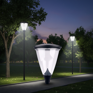 Farol de Jardín con Pantalla, Luminaria Arquitectónica <span class=keywords><strong>FLEXIA</strong></span>, Iluminación Decorativa para Postes, Luz para Jardín, Parque y Exteriores - Product Image 1