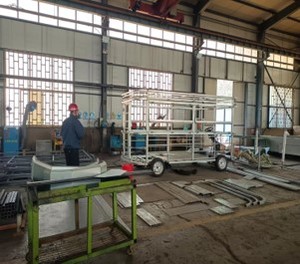 1T/1.5T/2T/3T/3.5T/4T/5T/6T/7T rimorchio galvanizzato della scatola di inclinazione del rimorchio con la gabbia - Product Image 6