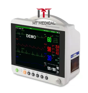 MT <span class=keywords><strong>monitor</strong></span> anestesi hewan medis, peralatan Digital penuh mesin ECG portabel untuk rumah sakit - Product Image 2