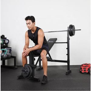 Loozyfit — <span class=keywords><strong>banc</strong></span> de poids M pour la maison, appareil multifonction de gymnastique, avec pression réglable, extension de poitrine, boucle inclinable, capacité de 200KG - Product Image 6