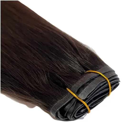 2024 productos más vendidos 100 clip de cabello humano ins extensiones de cabello clip sin costuras invisible natural en extensión de cabello