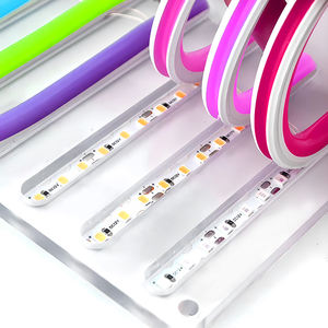 차세대 12V 유연한 스트립 조명 별도로 분할 네온 튜브 커버 실리콘 플렉스 LED 별도로 새로운 네온 조명 - Product Image 1