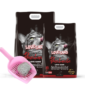 Tình Yêu cát đấu trường Para gatos con kiểm soát de olores, bentonita perfumada con Lavanda mèo xả rác - Product Image 4