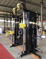 Máquina de entrenamiento de ejercicio de gimnasio, estante de potencia funcional de alta resistencia