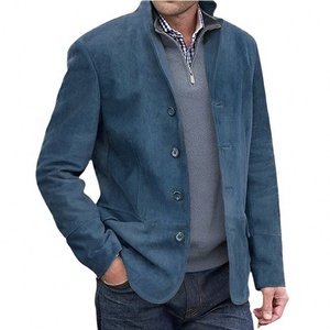 Cappotto <span class=keywords><strong>Casual</strong></span> Retrò con Risvolto, Nuova Collezione Autunno-<span class=keywords><strong>Inverno</strong></span> 2026, <span class=keywords><strong>Abbigliamento</strong></span> Maschile Americano - Product Image 5