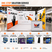Stand de Exhibición para Ferias Comerciales, Estructura Creativa, Materiales Duraderos, Stand de Exhibición Personalizado para Eventos Minoristas