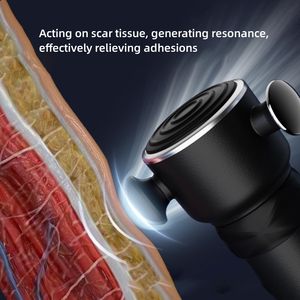 Gevulde Massagepistolen Gym Fitness Vibratie Massagepistolen Atleten Slaan Diepe Weefselspieren Professionele Massagepistolen - Product Image 3