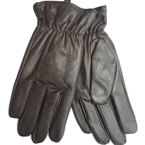 Winter Outdoor Work Exercise Motorcycle Warm Gloves Pure Sheepskin Leather Gloves For Men