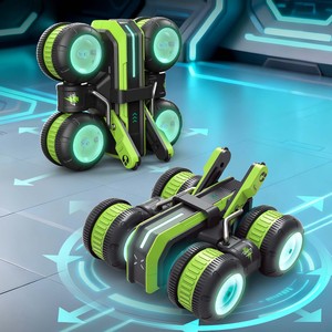 <span class=keywords><strong>รถ</strong></span>บังคับวิทยุสำหรับเด็ก ขับเคลื่อน 4 ล้อ <span class=keywords><strong>รถ</strong></span>ดริฟท์แข่งขัน <span class=keywords><strong>รถ</strong></span>สตั๊นท์พลิก 360 องศา <span class=keywords><strong>รถ</strong></span>ของเล่นวิ่งออฟโรด 2.4 กิกะเฮิรตซ์ แบตเตอรี่ไฟฟ้า พร้อมล้อเรืองแสง - Product Image 3