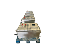 Boîtier de commande antidéflagrant en acier inoxydable brossé LD BXD M99L IP66 pour panneau d'éclairage industriel et utilisation pétrolière en zone dangereuse