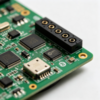 Akıllı Hoparlör PCBA Sesli Asistan Devre Kartı Kablosuz Ses Yükseltici PCB Uzak Alan Mikrofon Dizisi OEM
