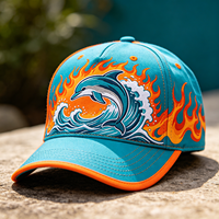 Gorra de Béisbol con Delfín Bordado en 3D, Unisex, Ajustable, de Sarga de Algodón, Deportiva, Estiliza el Rostro, Transpirable, Protección Solar, Casual