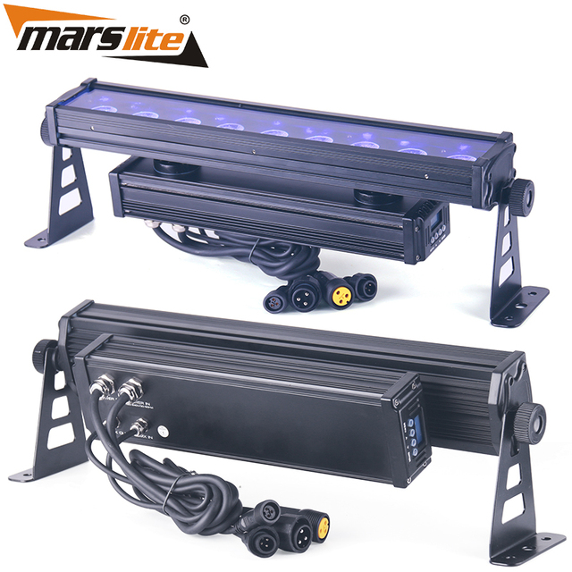 IP65 Led RGBWAUV Waterproof Wall Washer Light 9*12w 6in1 Outdoor Wall Washer for High Rise Building