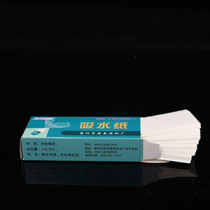 Papel Absorbente Feiyue 2.5x7.5cm Rectangular, Altamente Absorbente para Experimentos Químicos y Biológicos de Laboratorio, Papel de Filtro para Pruebas - Product Image 2
