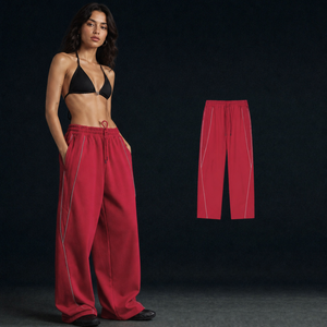 OEM Custom High Quality Casual Athletic Women Tracksuit 8049 Full Zip Sweatshirt Stand Collar Jogger Sweat Suit 2 Piece <b>Set</b> - Product Image 2
