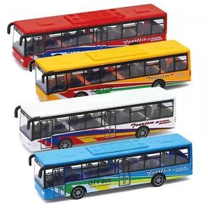 Offre Spéciale 1/50 Échelle Enfants Modèle Die Casting Ville <span class=keywords><strong>Bus</strong></span> et Jouet Voiture Pull Back Alliage Moulé Sous Pression Jouets pour Enfants - Product Image 2