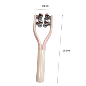 Appareil de <span class=keywords><strong>massage</strong></span> facial 3D double tête <span class=keywords><strong>pour</strong></span> la maison, amincissant, télécommande sans fil, rechargeable USB, en forme de V <span class=keywords><strong>pour</strong></span> double menton - Product Image 2