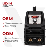 LEVIN 200A 220V DC Inverter ARC MMA Welder Anti-Sticking ACC Tech Portable Stick Welding Machine Equipment CE