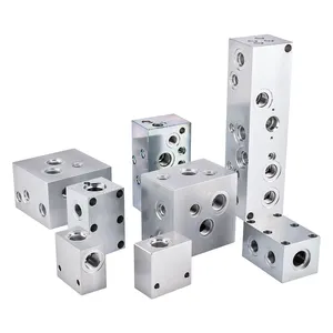 Nhà máy thủy lực tùy chỉnh mặt trời van thủy lực xvo whw WA nhôm 6061 Hộp mực van thủy lực đa dạng khối van khối - Product Image 4