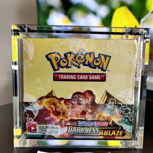 <span class=keywords><strong>Pas</strong></span> cher d'origine cartes <span class=keywords><strong>pokemon</strong></span> booster boîte de rangement évolutions protecteur packs - Product Image 6
