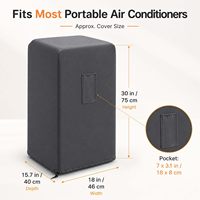 Housse de protection pour unité extérieure de climatiseur portable sur mesure, imperméable, pour l'hiver