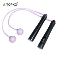 TOPKO Corde à sauter intelligente la plus populaire Corde à sauter sans fil avec compteur pour équipement de fitness Cordes à sauter intelligentes numériques