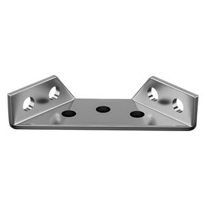 Support d'angle en acier inoxydable Niu Xiang, épaissi, à angle droit, connecteur de meuble avec vis pour support de placard - Product Image 3