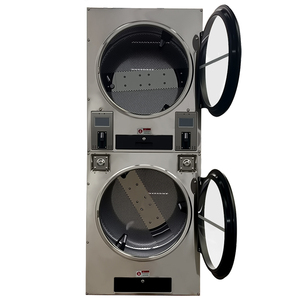 Up Dryer Down Washing 20kg doppia lavatrice commerciale <span class=keywords><strong>a</strong></span> <span class=keywords><strong>gettoni</strong></span> asciugatrice industriale - Product Image 3