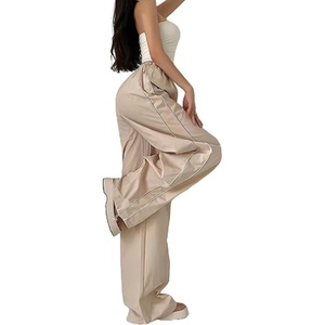 <span class=keywords><strong>Pantaloni</strong></span> Cargo in velluto a coste retrò Y2K personalizzabili a vita media <span class=keywords><strong>con</strong></span> <span class=keywords><strong>tasche</strong></span> larghe larghe da donna <span class=keywords><strong>pantaloni</strong></span> invernali da <span class=keywords><strong>bambina</strong></span> - Product Image 6